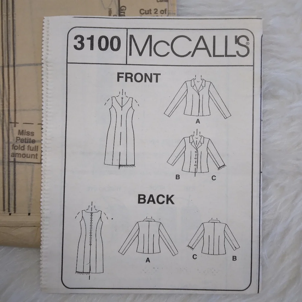 McCalls mccall 3100